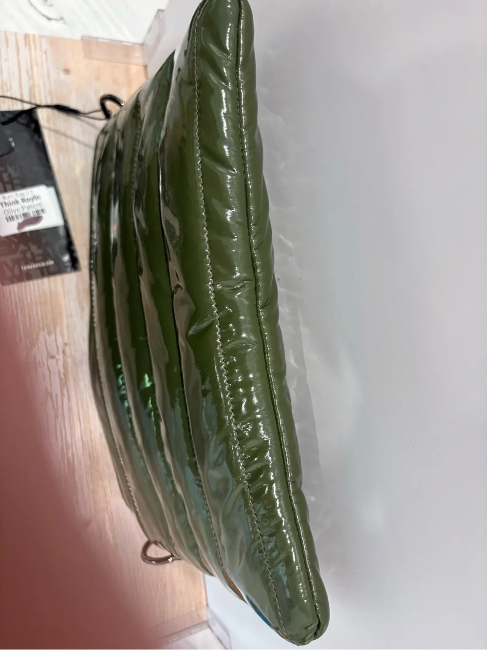 THINK ROYLN Olive Green Quilted Bum Bag Crossbody